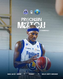 𝐏𝐑𝐎𝐂𝐇𝐀𝐈𝐍 𝐌𝐀𝐓𝐂𝐇 💥🎉
Après le déplacement de vendredi à Val de Seine, nos Blues Brothers joueront leur dernier match à domicile de l’année 2025 ✌🏼🔥
🆚 @poissy_basket | 📆 Mar. 16/12 | ⌚️ 20h00 | 🏟️ Salle Justy Specker
👉🏼 Billetterie ouverte au Leclerc !
