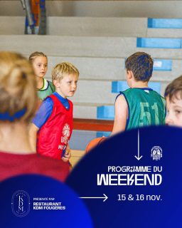 𝐖𝐄𝐄𝐊-𝐄𝐍𝐃 📆
👉🏼 Présenté par @kdm_fougeres 

🏀 Le planning des matchs est disponible sur le site internet du club

⚔️ NM1 - J12 - Long déplacement à Tarbes