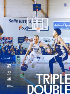 𝐊𝐢𝐥𝐢𝐚𝐧 𝐞𝐧 𝐓𝐫𝐢𝐩𝐥𝐞/𝐃𝐨𝐮𝐛𝐥𝐞 😎🔥
Performance rare à souligner pour notre meneur qui, malgré la courte défaite vendredi face à Toulouse, nous a sorti du chapeau un magnifique Triple Double en compilant 17 points, 11 passes décisives et 10 rebonds 🤯⚡️
📸 @madebybenco
🎥 @iindexyz