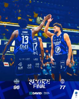 𝑺𝑪𝑶𝑹𝑬 𝑭𝑰𝑵𝑨𝑳 🏀
Fin de match à Chartres. Nos Blues Brothers en manque de réussite à 3 points s’inclinent ce soir 🥲
Prochain rendez-vous à Val de Seine vendredi prochain ! 😉
📸 @julia.vrgs
👉🏼 Présenté par notre partenaire @david_.construction