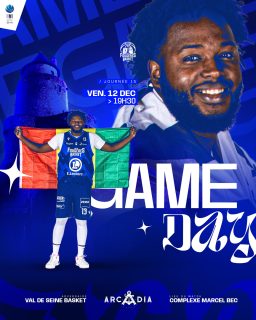 𝑮𝑨𝑴𝑬 𝑫𝑨𝒀 ⚔️

ℹ️ NM1 | J15 🆚 @val_de_seine_basket 

Deuxième déplacement de suite, les Blues Brothers retrouvent Val de Seine, à 19h30 ! 🔥

📺 Live match > YouTube Val de Seine Basket TV
📲 Live score en story Instagram

👉🏼 Présenté par notre partenaire @larcadiafougeres