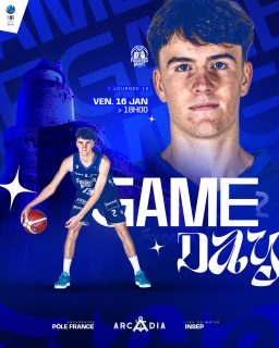 𝑮𝑨𝑴𝑬 𝑫𝑨𝒀 ⚔️

ℹ️ NM1 | J19 🆚 Pôle France 

Déplacement à l’Institut National du Sport pour défier les jeunes du Pôle France 💥🏀

📺 Live match > YouTube FFBB
📲 Live score en story Instagram

👉🏼 Présenté par notre partenaire @larcadiafougeres