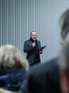 Ce mardi, Laurent Coudray, président du Pays de Fougères Basket adressait ses vœux auprès de nos partenaires et bénévoles ✨💙

Merci à notre partenaire MS Agencement pour l’accueil dans leur locaux à la Selle-en-Luitré 🤝🏼