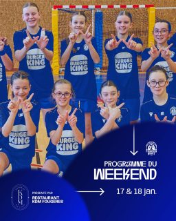 𝐖𝐄𝐄𝐊-𝐄𝐍𝐃 📆
👉🏼 Présenté par @kdm_fougeres 

⚔️ NM1 - J19 - Déplacement au Pôle France.

🏀 Le planning des matchs est disponible sur le site internet du club